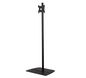 B-Tech Medium Flat Screen Single Pole Floor Stand, up to 47", 25kg, black