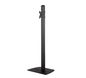 B-Tech Medium Flat Screen Single Column Floor Stand, up to 47", 35kg, black