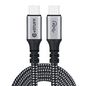 eSTUFF USB-C to USB-C cable 1.2m, 100W, 40Gbps, USB4 Gen 3x2
