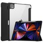 CoreParts Cover for iPad Pro 12.9" 2021 For iPad Pro 12.9" 5th Gen (2021) Tri-fold Transparent TPU Cover Built-in S Pen Holder with Auto Wake Function - Black