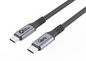 MicroConnect USB-C cable 1.2m, 100W, 40Gbps, USB4 Gen 3x2
