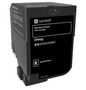 Lexmark 3K Black Return Program Toner Cartridge (CS72x, CX725)