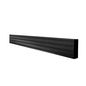 B-Tech System X Horizontal Mounting Rail, 2 m, Black