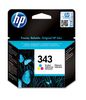 HP Ink C/M/Y, 9ml No. 343 Standard capacity