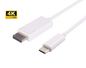 MicroConnect USB-C to DisplayPort adapter Cable 2m