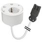 Kondator Type F, 4 Cable-throughs, GST18i3, White