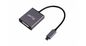 LMP USB-C to DVI adapter aluminum housing - space gray -Thunderbolt 3 compatible