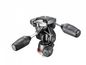Manfrotto 3 Way head with RC2 in Adapto w/ retractable levers