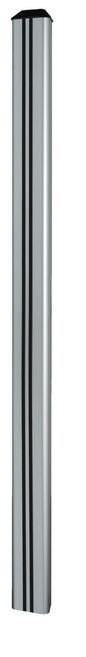 B-Tech Vertical Support Column, 1.8 m, Silver