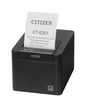 Citizen Anti-microbial Thermal POS Printer, 250mm/s, 3 inch, Top Exit, USB, Serial and LAN, Black
