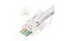 Lanview RJ45 UTP plug Cat6 for AWG23-24 stranded/solid conductor
