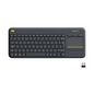 Logitech K400 HTPC keyboard for PC connected TVs, CH