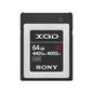 Sony XQD, 400MB/s, 100 x 127 x 15 mm, 10g