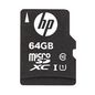 HP 64 GB, microSDXC, UHS-I U1, SD adapter