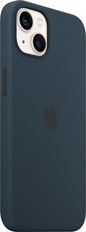 Apple Coque en silicone avec MagSafe pour iPhone 13 - Bleu abysse