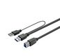 Vivolink USB 3.0 Active 15m Copper Cable A male - B male 15m (compatible with USB 2.0 & USB 3.0)