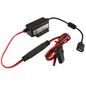 RAM Mounts GDS Modular 10-30V Hardwire Charger with Female USB Type A Connector, black, red
