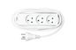 Power strip 3 outlets 3m White 5704174389736