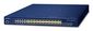 Planet Layer 3 16-Port 100/1000X SFP + 8-Port Gigabit TP/SFP combo + 4-Port 10G SFP+ Stackable Managed Switch with Dual AC Redundant Power(Hardware stacking up to 8 units, hardware-based Layer 3 IPv4/IPv6 Routing and VRRP, supports ERPS Ring)