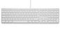 LMP USB numeric Keyboard KB-1243,110 keys, 2x USB, aluminum, Slovenian/Croatian/Serbian macOS, white
