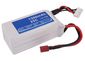 CoreParts Battery for Cars 19.24Wh Li-Pol 14.8V 1300mAh White for RC Cars LT931RT