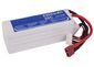 CoreParts Battery for Cars 40.70Wh Li-Pol 18.5V 2200mAh White for RC Cars LT941RT