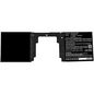 CoreParts Battery for Microsoft Tablet 61.34Wh Li-Pol 11.36V 5400mAh Black for Microsoft Tablet Surface Book 2nd 15" 1793 Keyb