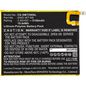 CoreParts Battery for Samsung Tablet 19.64Wh Li-Pol 3.85V 5100mAh Black for Samsung Tablet Galaxy Tab A 8.0 2019, SM-T290, SM-T295, SM-T295C, SM-T295N