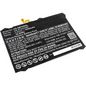 CoreParts Battery for Samsung Tablet 22.80Wh Li-Pol 3.8V 6000mAh Black for Samsung Tablet Galaxy Tab S3 9.7, Galaxy Tab S3 9.7 XLTE, SM-T820, SM-T825, SM-T825C, SM-T825N0, SM-T825Y, SM-T827V