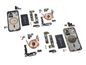 CoreParts iPhone iPhone 12 Side Buttons Set+SIM Card Tray -Blue OEM New