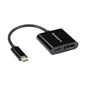 Black Box USBC TO DISPLAYPORT 4K60 + USBC 60W PD CHARGE ADAPTER