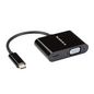 Black Box USBC TO VGA + USBC 60W PD CHARGE ADAPTER