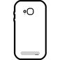 CoreParts Samsung Galaxy S7 Edge Back cover Black Without Adhesive
