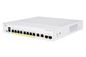 Cisco CBS350-8P-E-2G-EU network switch Managed L2/L3 Gigabit Ethernet (10/100/1000) Silver