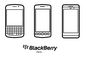 CoreParts BlackBerry Q5 Front Frame - Red