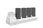Honeywell CT30 XP non-booted 5-bay charging base, HC. Kit includes 5-bay charging base and PSU. No power cord