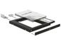 Delock Slim SATA 5.25  Installation Frame (10 mm) for 1 x 2.5  SATA HDD up to 9.5 mm