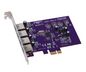 Sonnet Allegro USB-A 3.2 Gen 1 PCIe Card (4 ports)