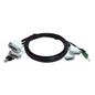 Black Box 6 ft KVM USB Dual Link Dual DVI Cable with Audio- TAA Compli