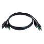 Black Box 6 ft KVM USB DisplayPort Cable with Audio -TAA Compliant