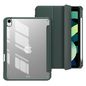 eSTUFF NEW YORK Mirror Pencil Case for iPad 10.9 10th gen 2022 - Dark Green/Clear