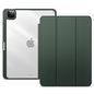 eSTUFF NEW YORK Mirror Pencil Case for iPad Pro 11 2022/2021/2020 - Dark Green/Clear