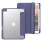 eSTUFF NEW YORK Mirror Pencil Case for iPad 10.2 - Lavender/Clear