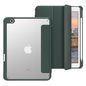 eSTUFF NEW YORK Mirror Pencil Case for iPad 10.2 - Dark Green/Clear
