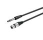 Vivolink XLR Female to Stereo Jack 6.35, Cable 10 meter