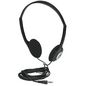 Manhattan Stereo Headphones Lightweight and adjustable with cushioned earpads