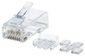 Intellinet RJ45 Modular Plugs Pro Line, Cat6A, UTP, 3-prong, for solid wire, 50 µ gold-plated contacts, 80 pack