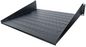 Intellinet 19" Cantilever Shelf, 2U, 2-Point Front Mount, 400mm Depth, Vented, Black