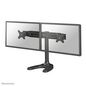 Neomounts by Newstar Neomounts by Newstar Tilt/Turn/Rotate Dual Desk Stand for two 19-30" Monitor Screens, Height Adjustable - Black