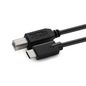 MicroConnect USB-C to USB2.0 B Cable, 1,8m